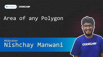 [Unacademy Special Class] Area of any Polygon || Nishchay Manwani