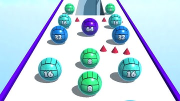 Ball Merge 2048 - All Levels Ball Gameplay Android, iOS ( Level 2042 - 2051 )