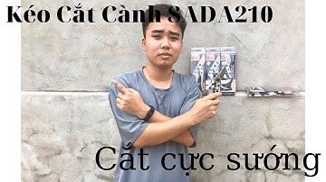 Kéo cắt cành SADA 210 . Hàng Loại 1 ,Cắt Tỉa Cực Sướng !
