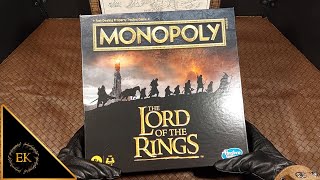 Monopoly: The Lord of the Rings Edition Unboxing
