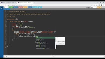 Interview Question: Program to check if two strings are anagrams of each other.
