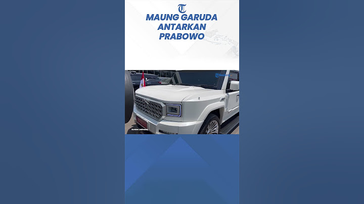 Spesifikasi Mobil Maung Garuda PT Pindad Dikendarai Prabowo ke Istana Negara
