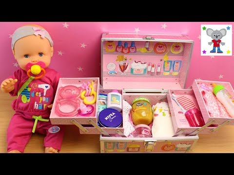 Que llevo en el NECESER DE VIAJE de la Bebé NENUCO Emma para ir de Vacaciones - PAÑALERA Bebé Nenuco - YouTube