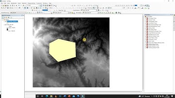Memotong Data DEM Sesuai Bentuk Polygon