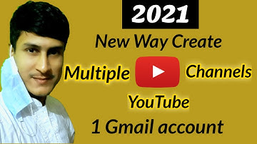 Multiple youtube channel create 2021 || 2 youtube channel one account || একাধিক ইউটিউব চ্যানেল
