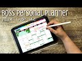 Plan With Me | Digital BOSS Personal Planner