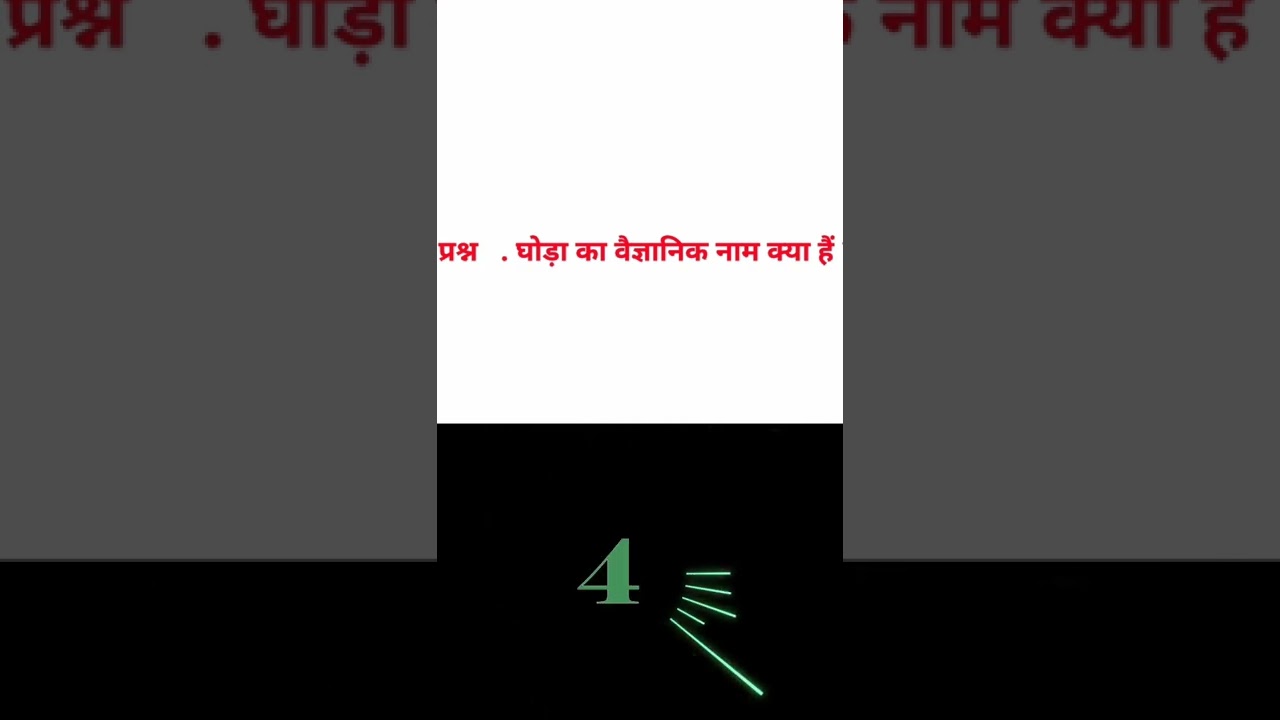 Ghodhe Ka Vaigyanik Naam Horse ghodhe-ka-vaigyanik-naam-horse