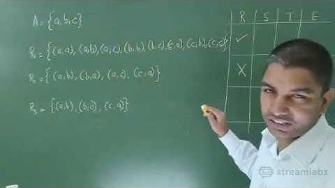 4. Q&A ON EQUIVALENCE RELATION| RELATION | LIVE CLASS-12 | MATHS |IIT|BOARDS|24JUN