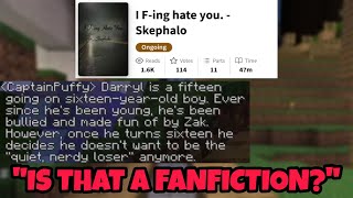 badboyhalo recognises a skephalo fanfiction (ft. puffy)
