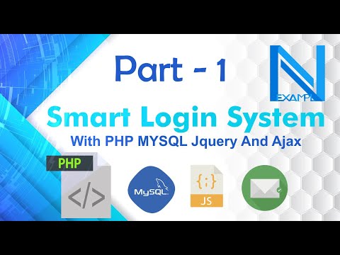 Smart Login System With PHP MYSQL Jquery And Ajax   1 | Smart Login System #01