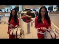 Preity Zinta Glamorous Departure from Mumbai For Cannes