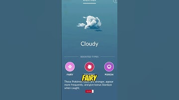 Weather Boosts In Pokémon #pokemongo  GO!