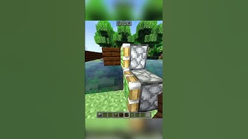 Minecraft automatic bridge 🌉#minecraft #shorts