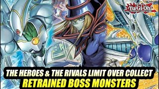 The Over Frames & Retrained Boss Monsters! Yu-Gi-Oh! The Heroes & The Rivals Limit Over Collection