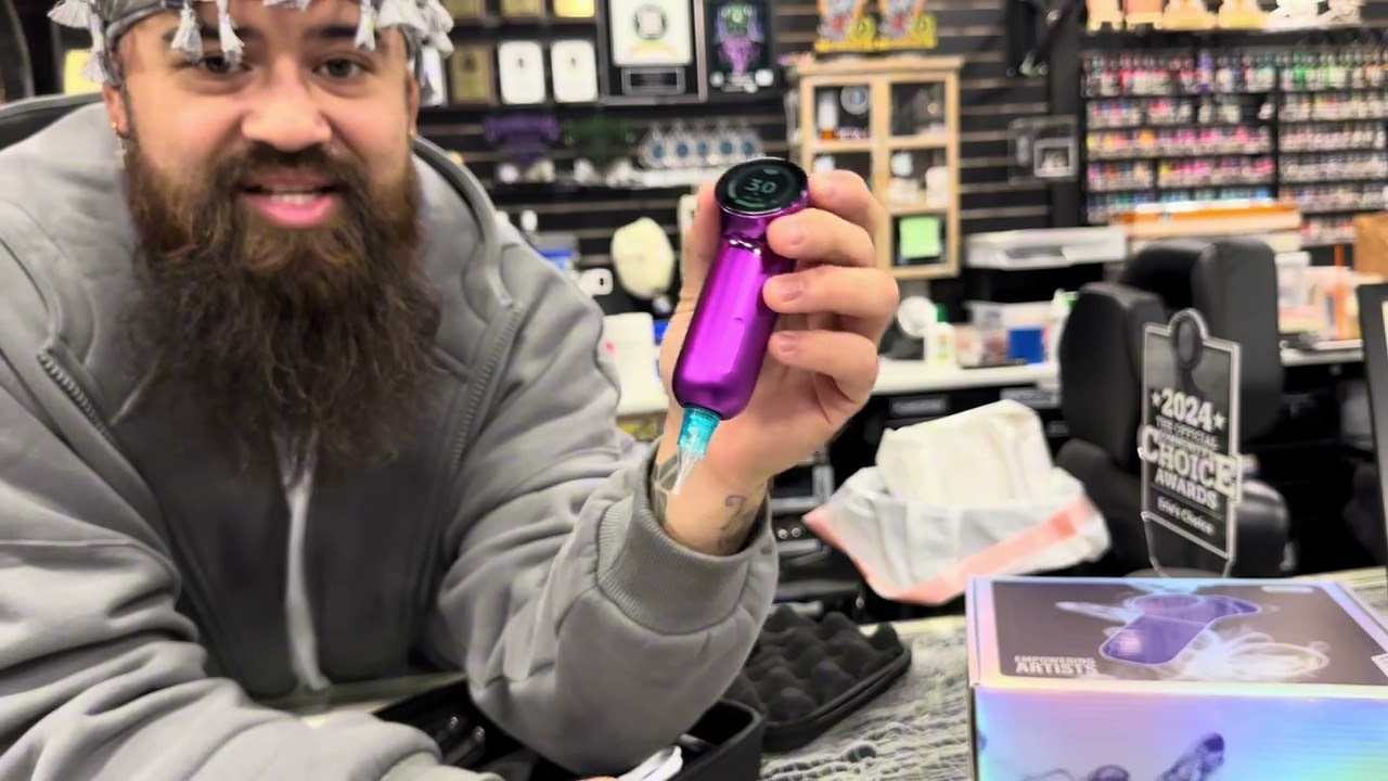 UNBOXING THE COTATTOO MACHINE ! - YouTube