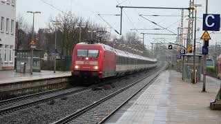 Züge in Recklinghausen HBF (FULL HD)