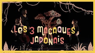 Serena Fisseau - Les trois macaques japonais - CLIP - Sage comme Singe