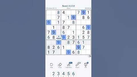 Sudoku puzzle solving