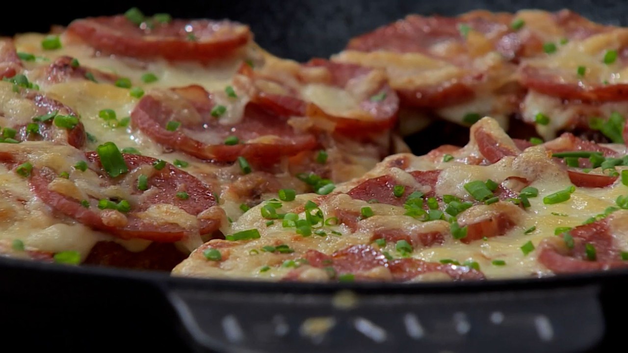 Σάντουιτς στο τηγάνι με σαλάδο Κέρκυρας | Ανδρέας Λαγός