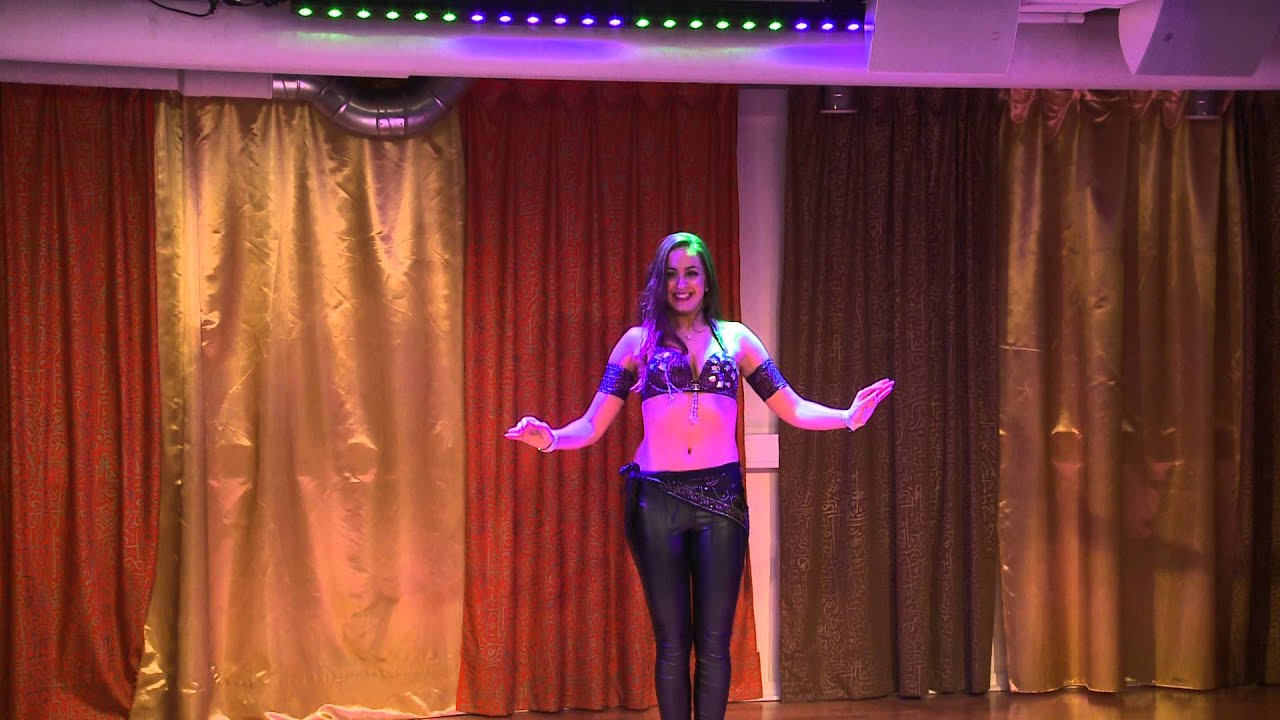 Belly dance with Tugce at Hafla Layali, Stockholm, Sweden 2014