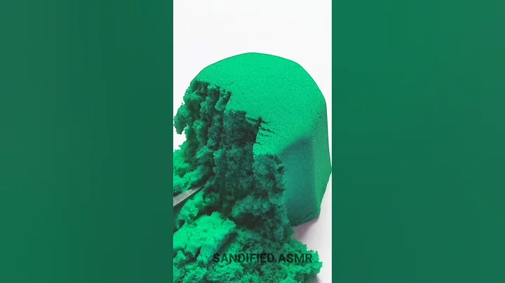 Satisfying Kinetic Sand ASMR Reverse Effect - 13 #asmr #satisfying #relaxing #shorts