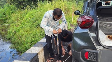 Mahad Se Gujarat Road Trip 🚗 | Tyre Puncture Aur Sagar Ki Self Repair!| @ViluSagarVlogs 