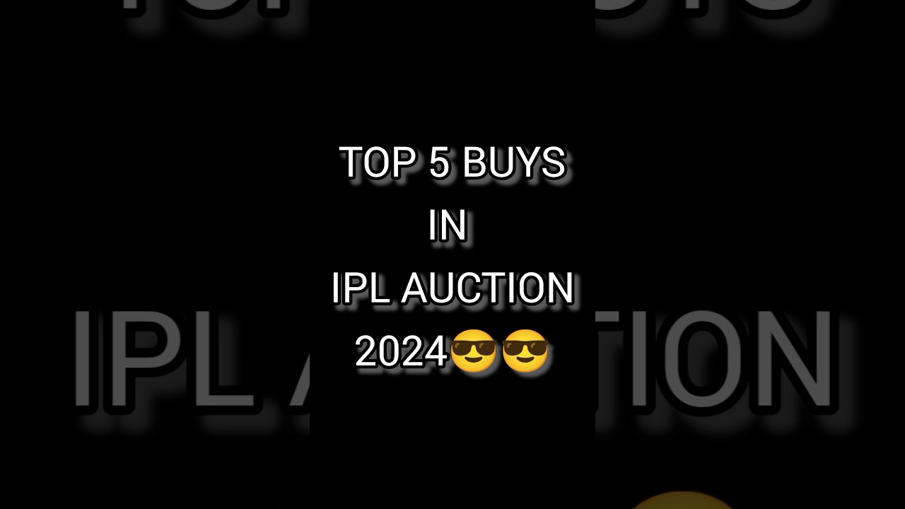 Top 5 Expensive Players in IPL Auction 2024 