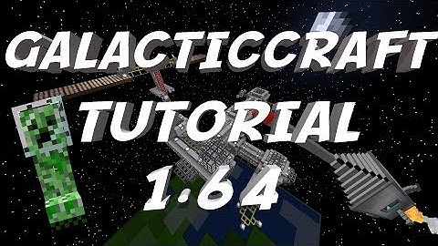 Minecraft 1.6.4-How To Install The Galacticraft Mod(Space Mod)+Small Review