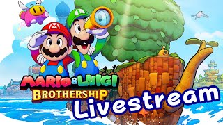 Mario & Luigi Brothership - First Impressions stream!