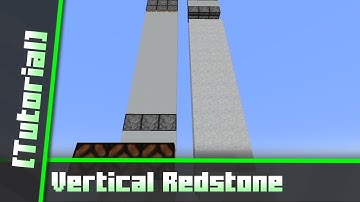 Cheap Vertical Redstone Wire [Tutorial]