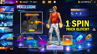 New Fist Skin Moco Store 1 Spin Trick 🤩 | Free Fire New Event | FF New Event Today  screenshot 1