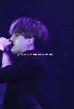 Best of me Stage performance whatsapp status   English lyrics