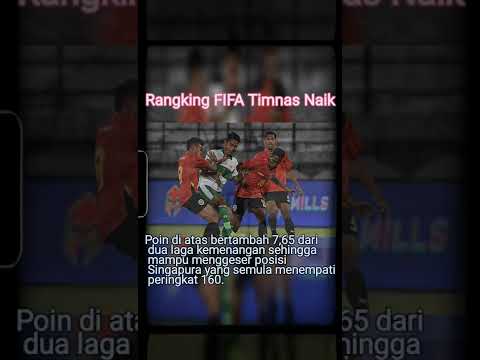 Timnas Indonesia Naik Peringkat di RANGKING FIFA