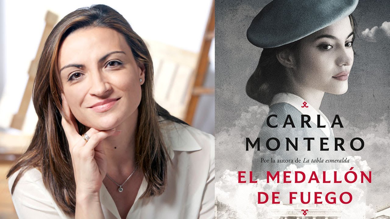 Carla Montero presenta El Medallón de Fuego. Vuelven los protagonistas de  La Tabla Esmeralda 