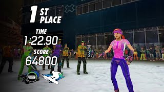 X GAMES SNOWBOARDER 1.23 TEKNOPARROT TEST GAMEPLAY