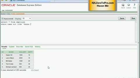 Matching Conditions in SQL Where Clause - Part 2 - SQL LESSON 22
