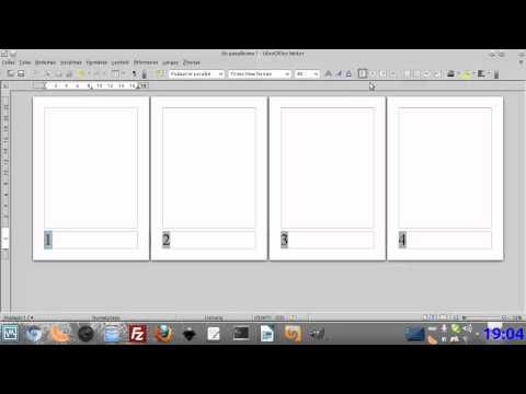Video: Kaip Sunumeruoti „Open Office“puslapius