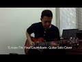 The Final Countdown Europe Guitar Solo - John Norum