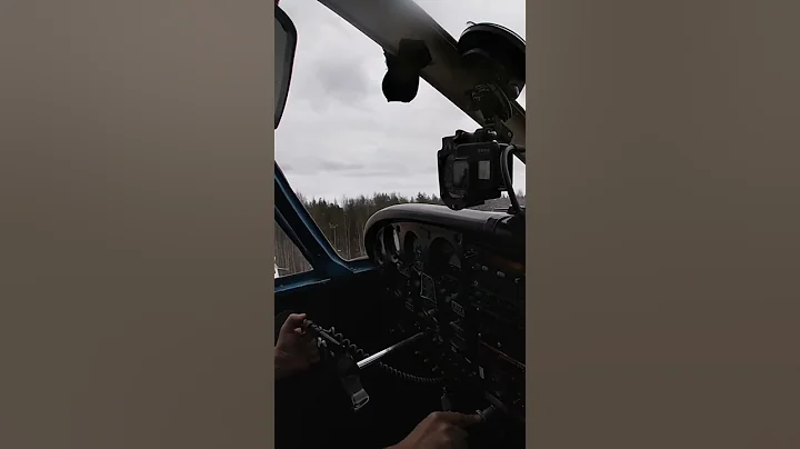 When the wind changes direction just before landing