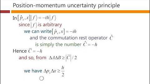 Specific uncertainty principles – David Miller
