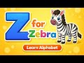 Z for Zebra 🦓 | Learn Alphabet Z | ABC Phonics for Kids