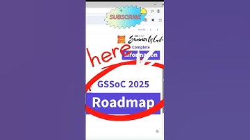 Girl script summer of code 2025 roadmap for absolute beginners.  #gssoc2025 #girlscriptsummerofcode