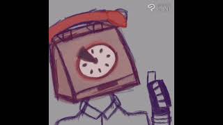 ☎️my art of phone guyyyyyyy :p #fnaf #iyqbudlight #fanart #phoneguy #fnaffanart