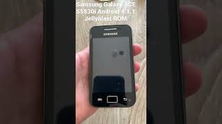 Galaxy Ace Android 4.1.1 boot up