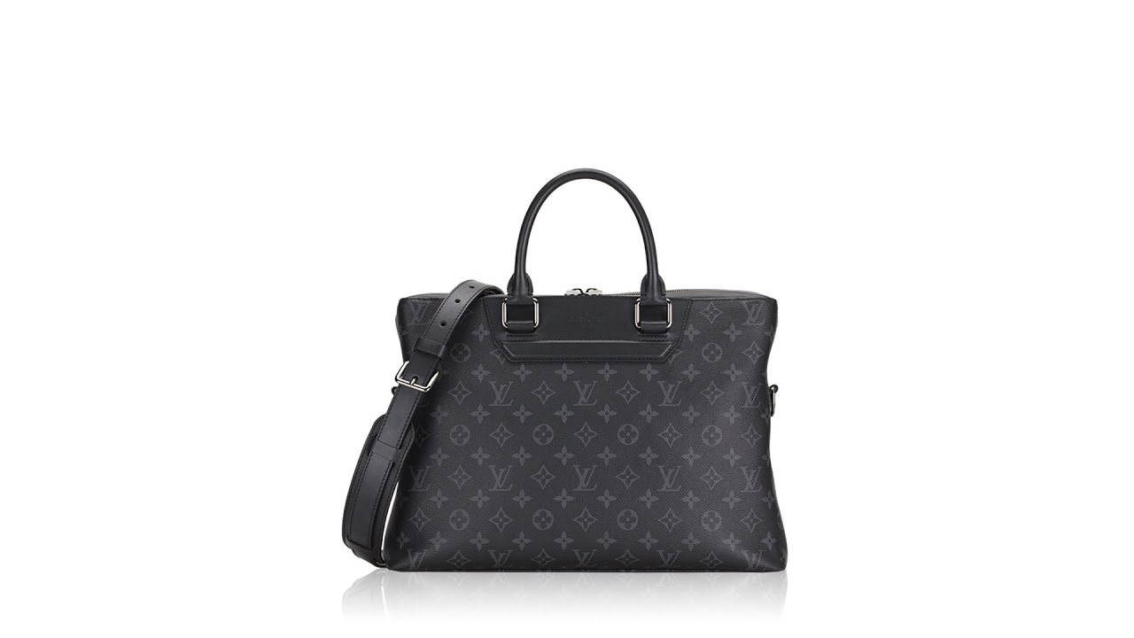 Louis Vuitton Monogram Eclipse Odyssey Briefcase 