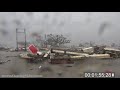 Hurricane Delta, Creole And Cameron Parish, Louisiana Stock Footage - 10/9/2020