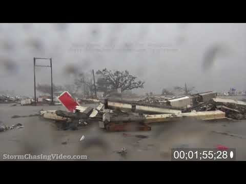 Hurricane Delta, Creole And Cameron Parish, Louisiana Stock Footage - 10/9/2020