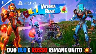 IL DUO BLU E ROSSO RIMANE UNITO 💥 (FORTNITE PS4)