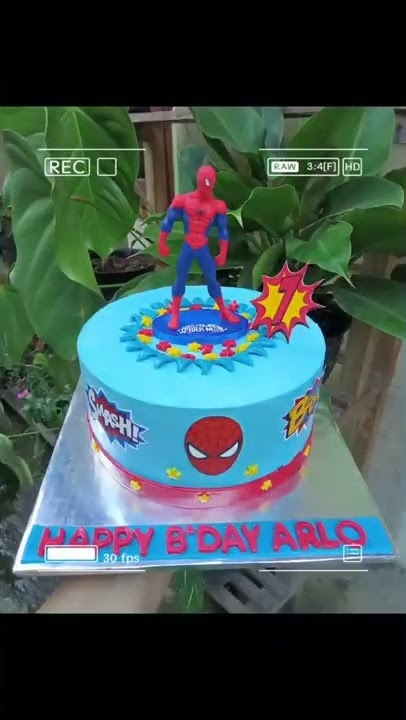 dekorasi cake ultah anak cowok #cakeulangtahun #kueultahanak #cakeultah