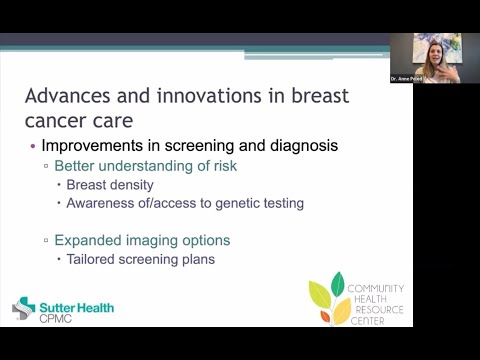 Advances and Innovations in Breast Cancer Care (October 2023) - YouTube
